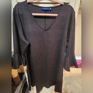 Apt. 9 Black V-Neck Dress